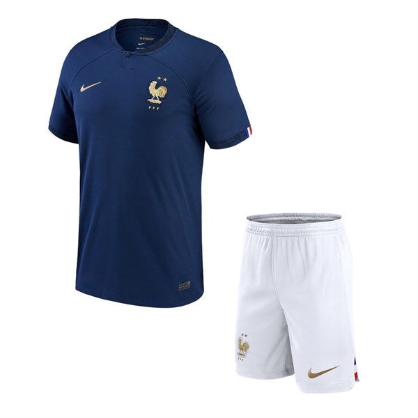 Trikot Frankreich Heim Kinder 2022-23